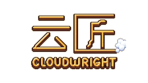 The logo with 云匠 (Simplified Chinese), on transparency.
