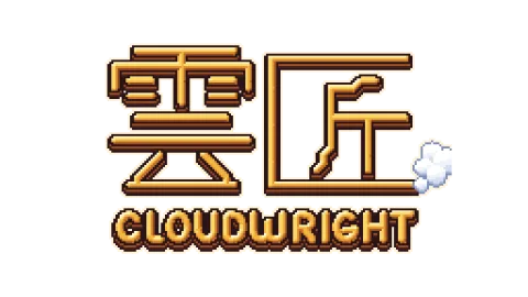 The logo with 雲匠 (Traditional Chinese), on transparency.